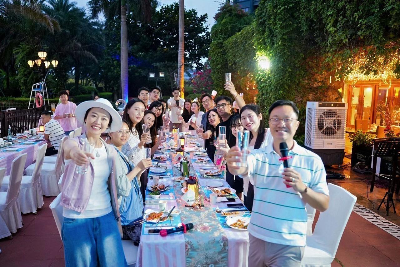 「逐梦航天・自贸海南」採风Day3晚 文昌温德姆烧烤派对 以情相繫、双向奔赴，琼
