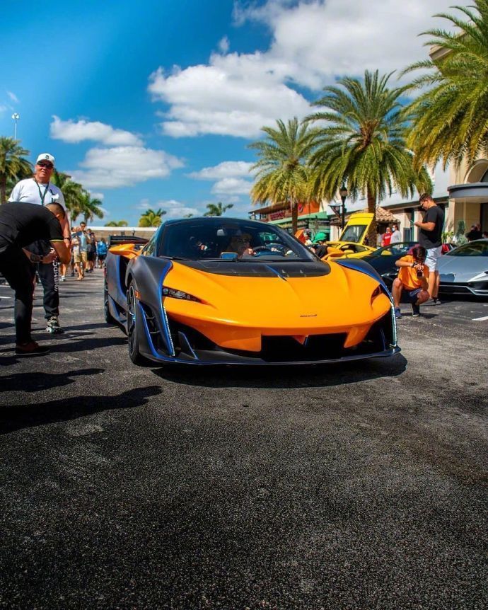 迈凯伦McLaren Sabre，我喜欢这个颜色！#全球汽车[超话]# ​​​