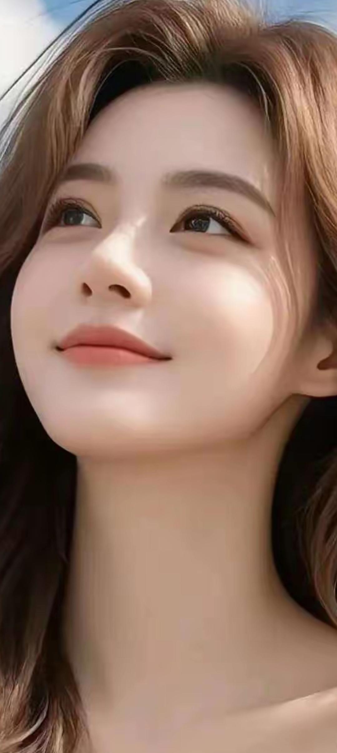 阳光下的温柔微笑，岁月静好。