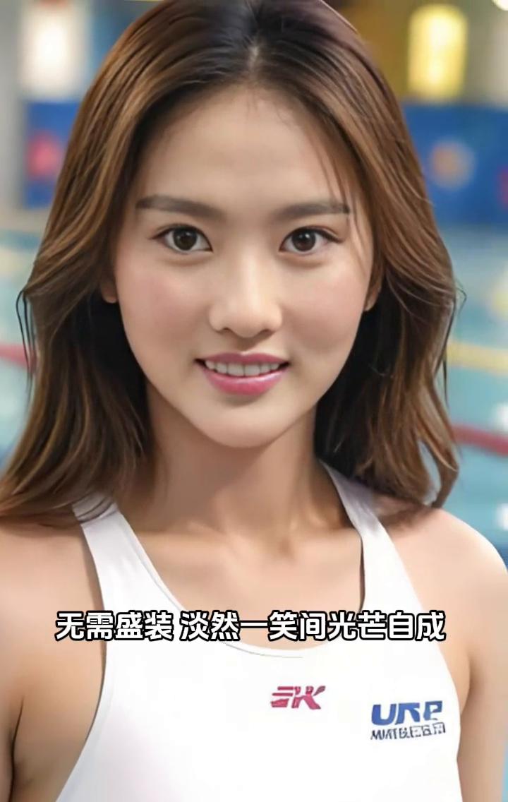 五度折桂，她是泳池的传奇。真正闪耀的人是辉煌沉淀出的低调气场，无需盛装，淡然一笑