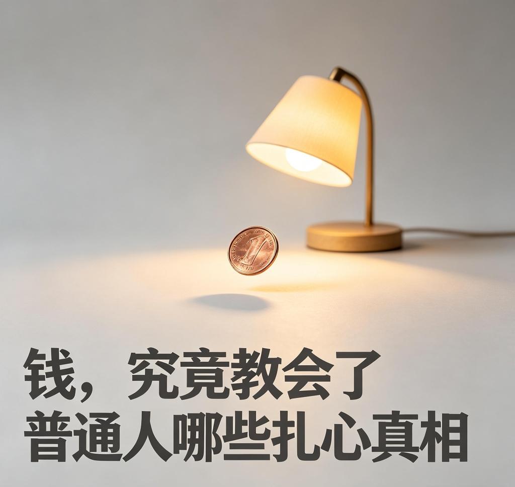 很多人活了大半辈子才慢慢醒悟，金钱不只是简单的纸币数字，它更像一面放大镜，能够把
