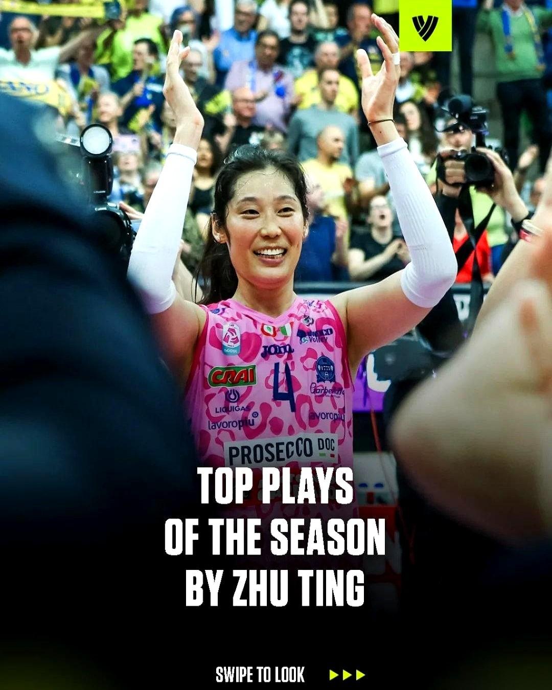 明年欧冠女排别打了，直接叫“诸神黄昏”吧。
科内利亚诺这牌面，朱婷，哈克，加比…