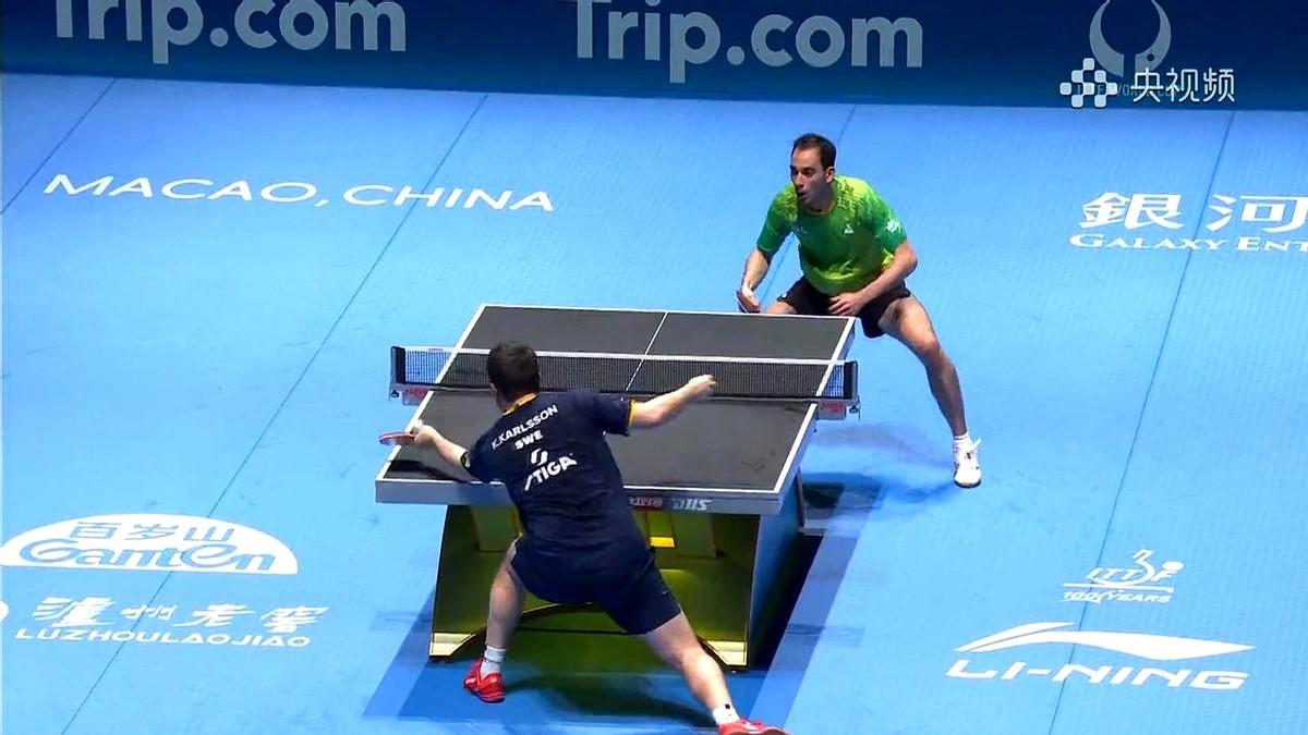 国乒头号劲敌，真不是吹的！

巴西的雨果·卡尔德拉诺，状态跟过山车似的。刚在澳门