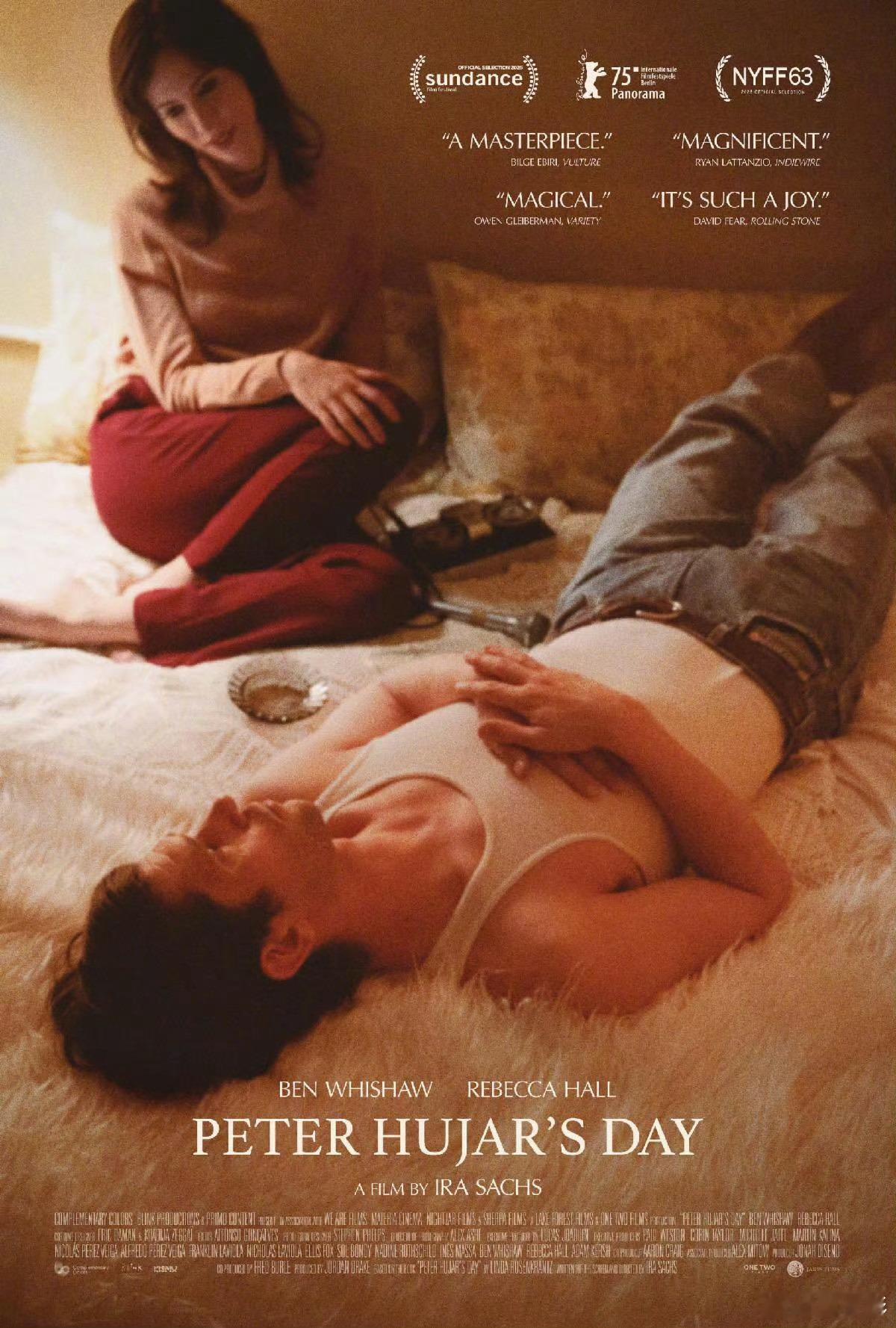 [心]艾拉·萨克斯自编自导，“本喵”本·卫肖、丽贝卡·豪尔主演的《胡加尔的一天》