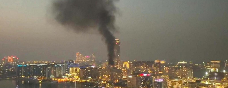 #在阿中国公民切勿拍摄导弹袭击现场#【我驻阿联酋使领馆：在阿中国公民切勿拍摄导弹