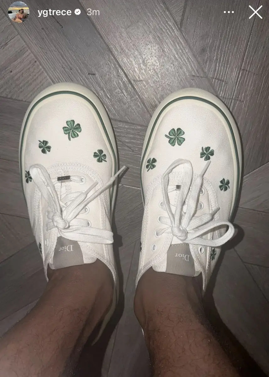 波士顿凯尔特人  保罗乔治更新Ins，晒出一张带有凯尔特人元素的照片与球迷分享 