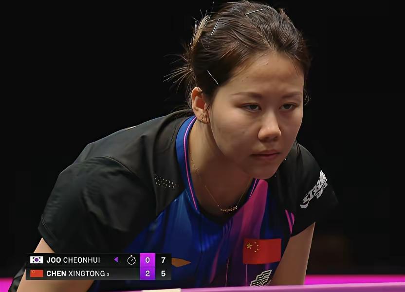 多哈冠军赛陈幸同3一0朱芊曦
刚刚退役的韩国名将李尚洙，做了朱芊曦的教练，就说让