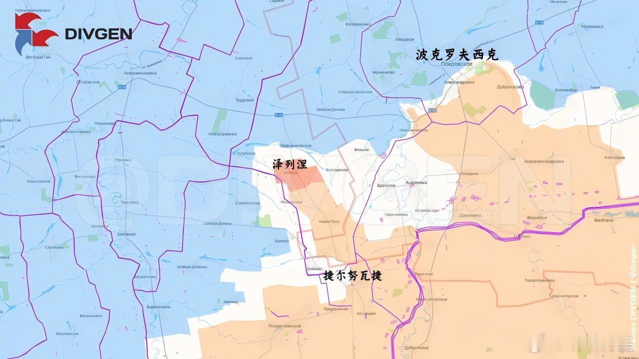 东集和乌军玩起了你推你的我推我的来源：DIVGEN 🚩 Карта СВО、Н