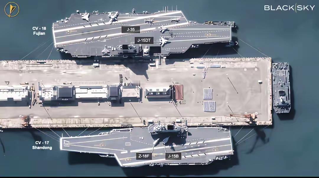 福建舰入役日人家的卫星看见了，咱们有禁行公告，如此看来，着实入役之日即在眼前。按