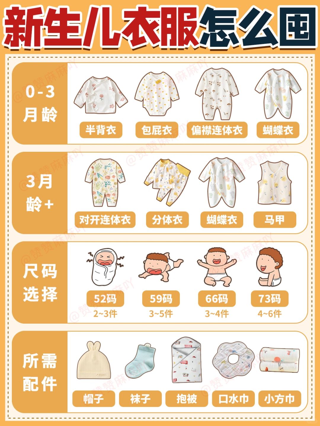 新生儿衣服怎么囤⁉️双11开始囤货啦🎉