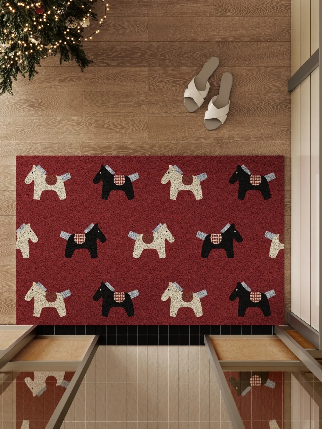 新年玄关布置🐎Lucky小马来报到！