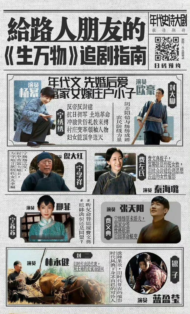 杨幂很轻易想到迪丽热巴央视一台   年代史诗大剧《生万物》我看谁还没预约[春游家