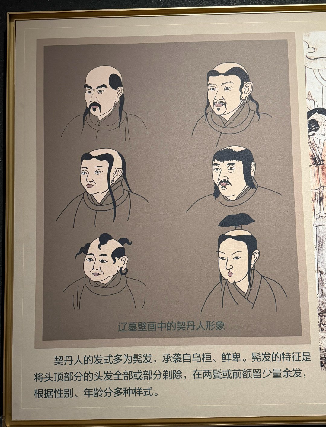 如果你是契丹人，让你从这六个发型里面选一个，你选哪个必选，不能不选 呼和浩特·内