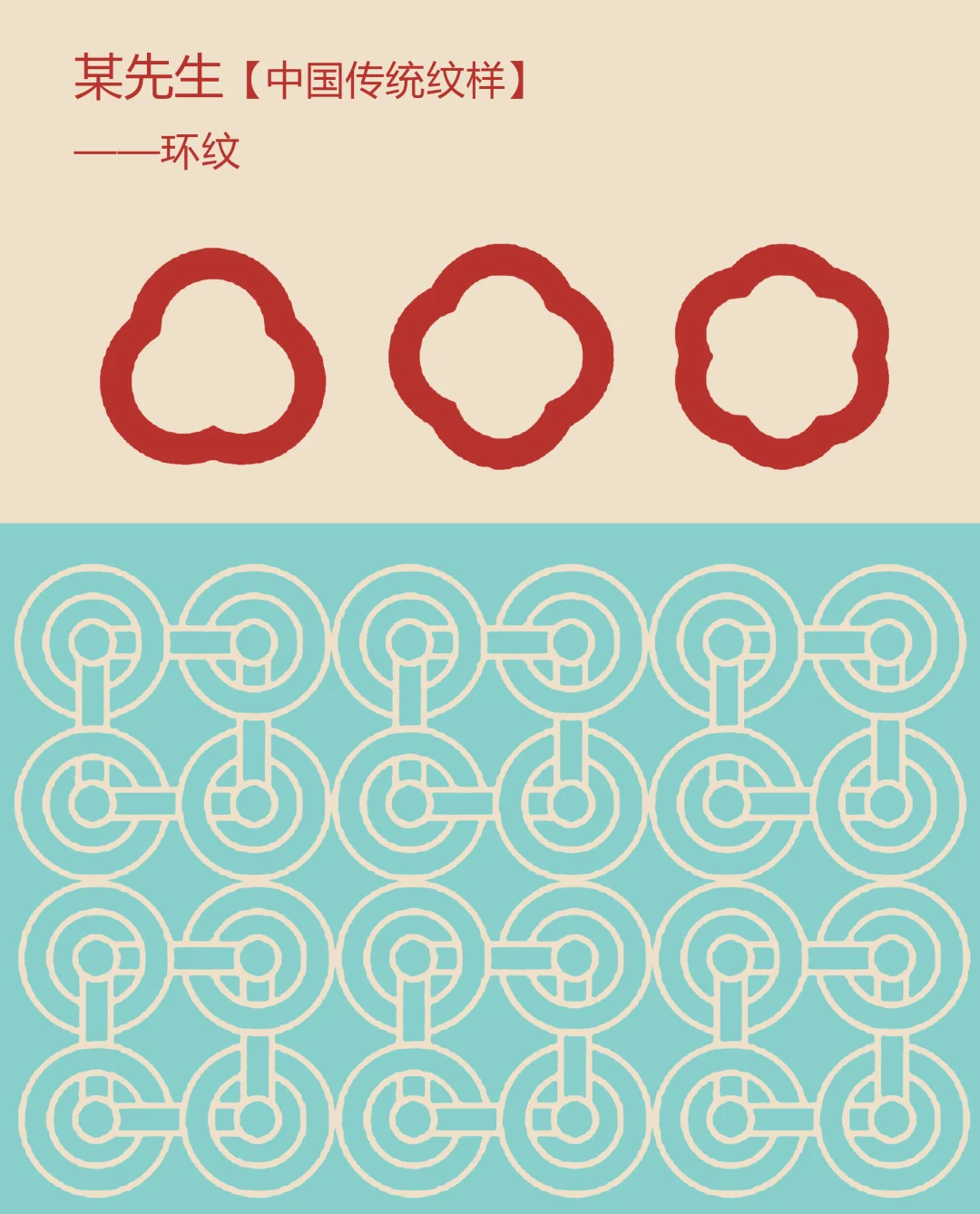 中国传统纹样【118】——环纹