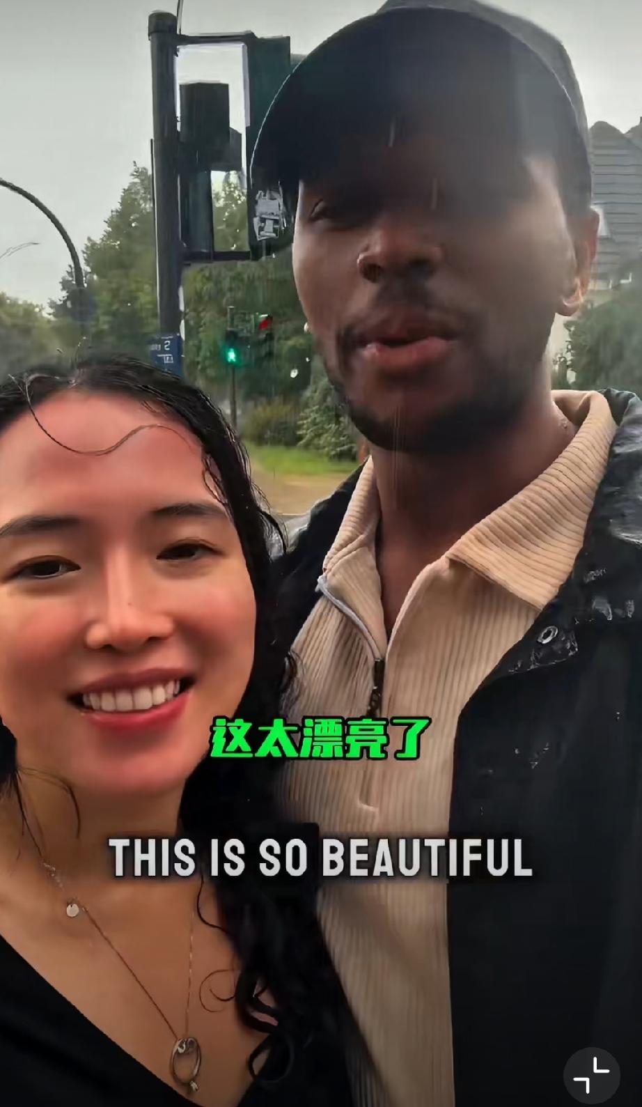 “如果下雨让我湿了，算不算出轨”

歪果仁是什么都能聊的吗？？街头采访歪果仁 歪