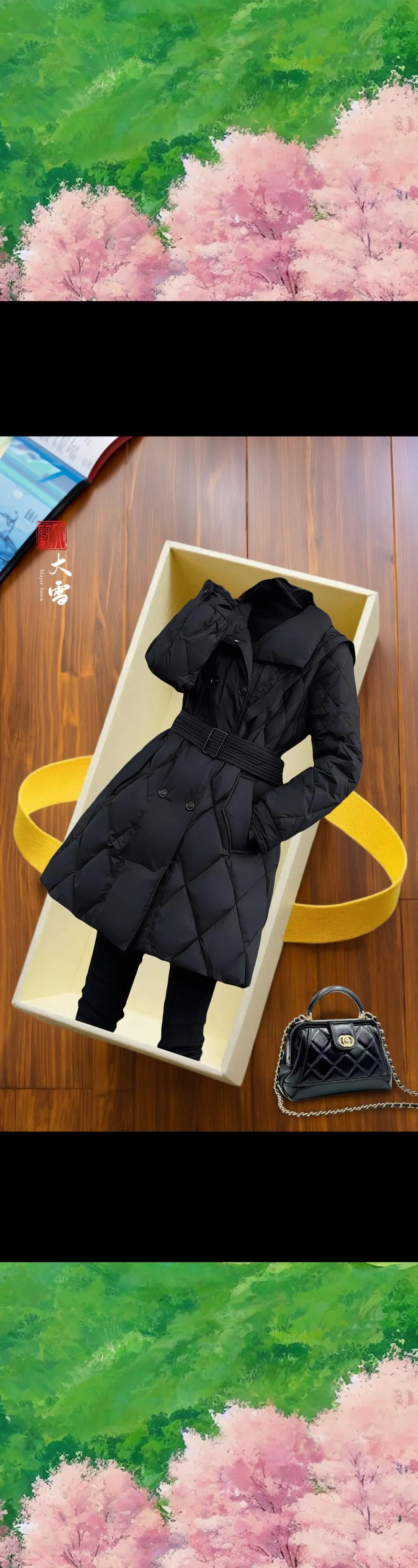 这件棉服完全满足需求！修身的版型恰到好处地勾勒出身材曲线，视觉上拉长身...