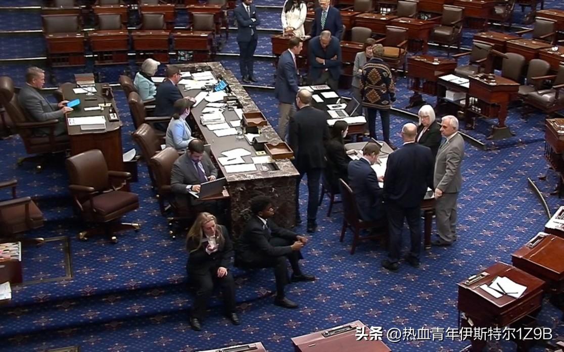 突发新闻：美国参议院通过政府拨款法案，并已提交众议院审议。美国国家预算