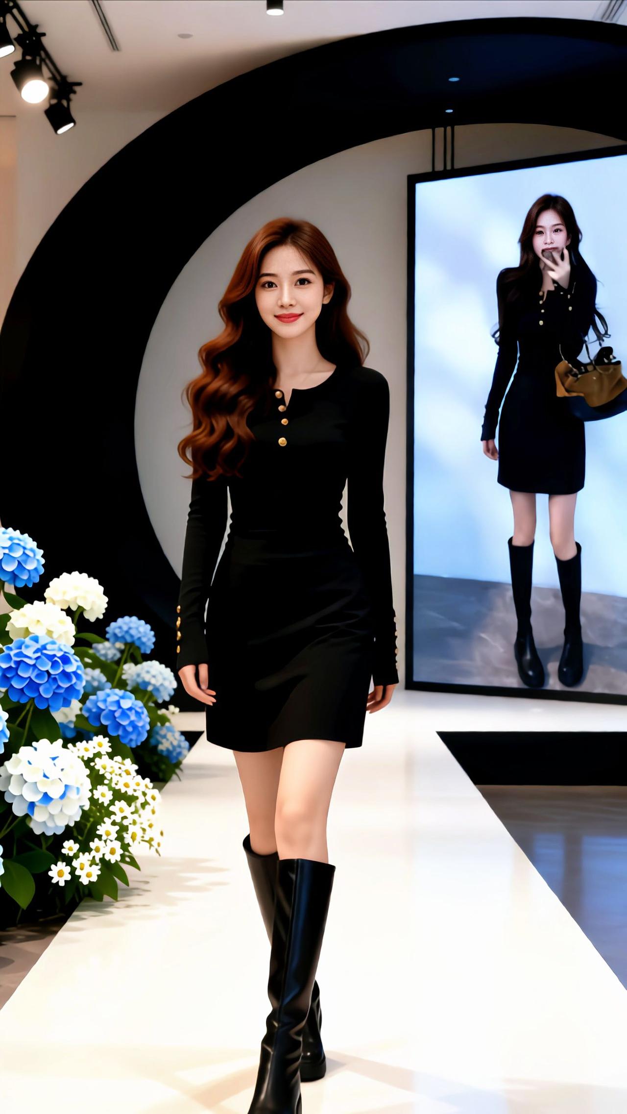 分享穿搭 穿搭 辣妹穿搭大赏 黑色连衣裙 ootd女生穿搭