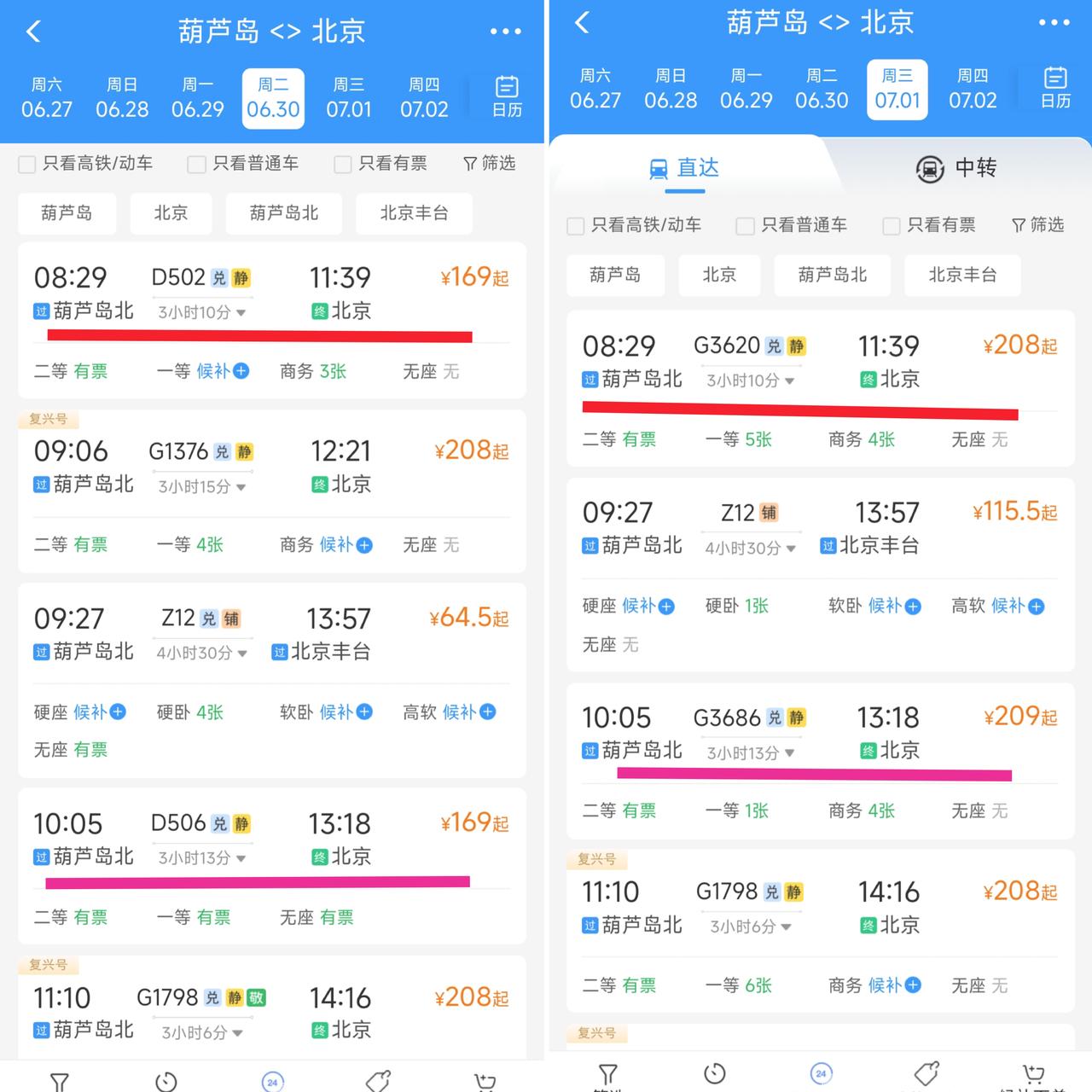 纵观第三季度铁路调图抚顺、本溪、丹东、阜新有了很大的收获，相比之下葫芦岛稍微有些