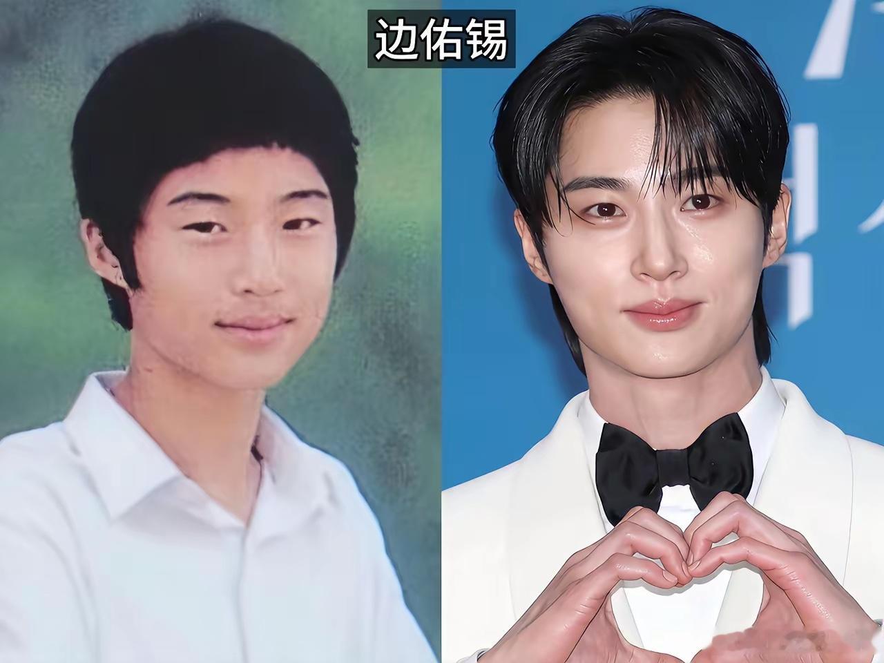一些韩国男明星的原生脸。有的好吓人！ 