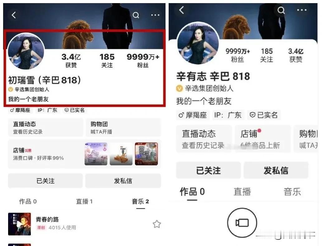 辛巴ks账号正式更名：初瑞雪！辛巴父亲不慎透露初瑞雪开播时间！

       