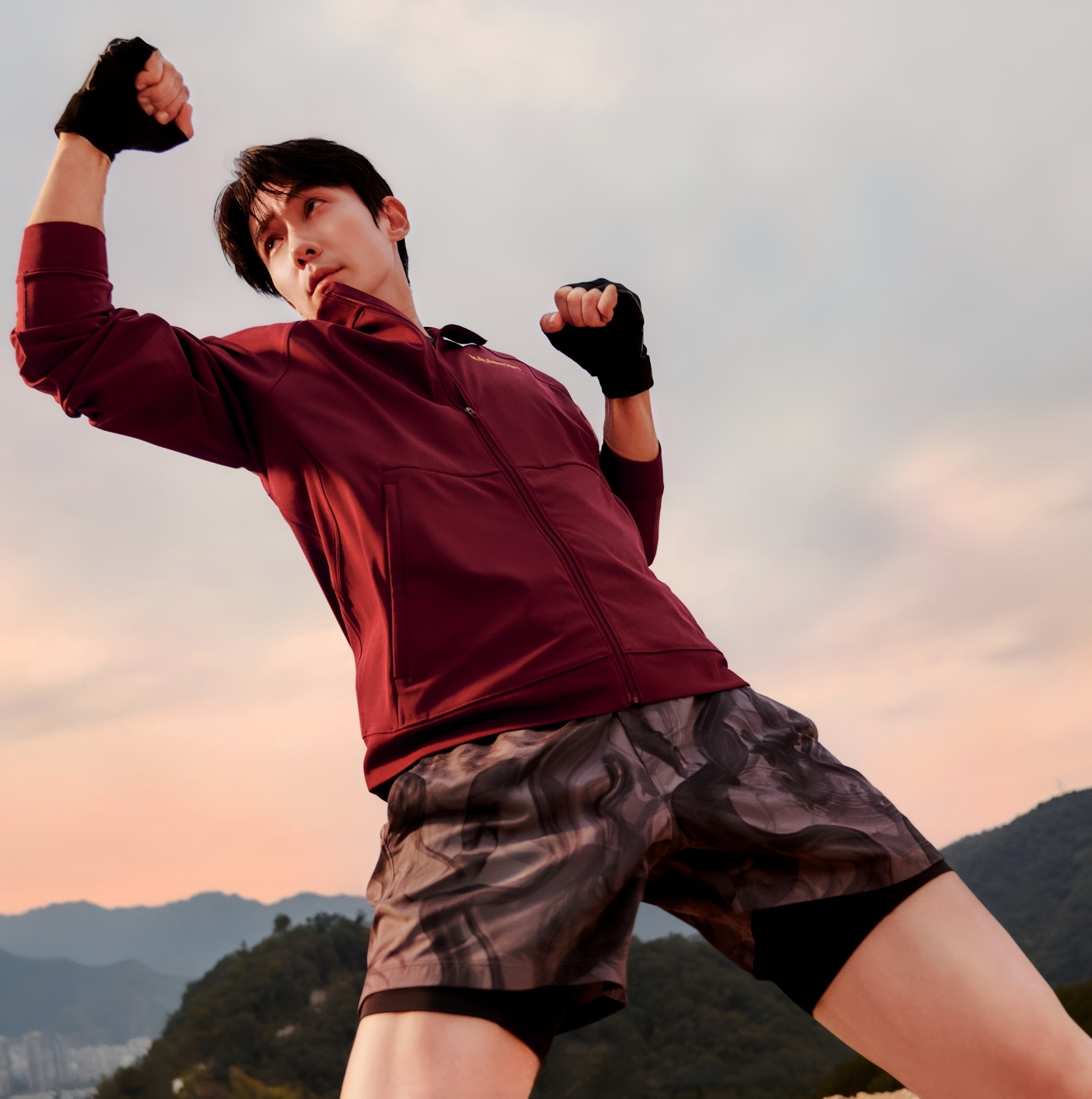 一起运动朱一龙朱一龙lululemon品牌大使