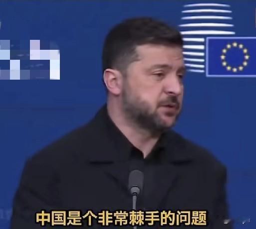 乌克兰总统泽连斯基回答记者提问称：中国在帮俄罗斯，没帮乌克兰。

日本记者：总统