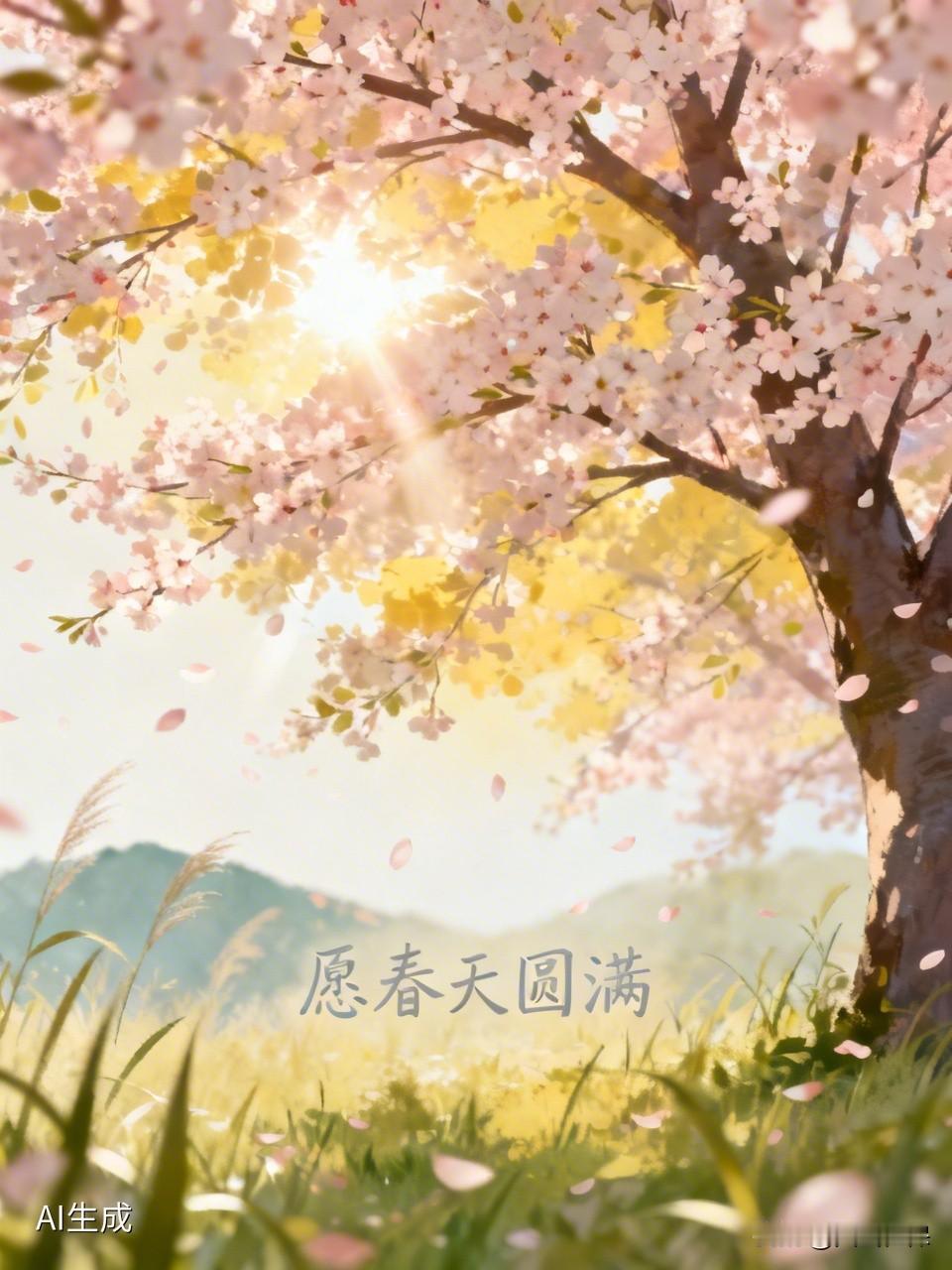 今年春天最想实现的心愿 今年春天，我最想实现的心愿，就像这春暖花开的景象一样温暖