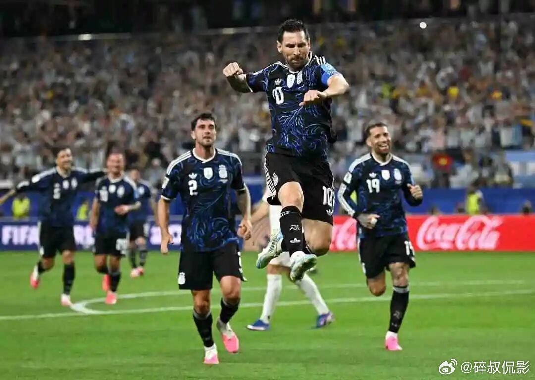 阿根廷进球停不下来【“梅老板”继续刷新进球“账户”】世界杯小组赛J组第三轮，约旦