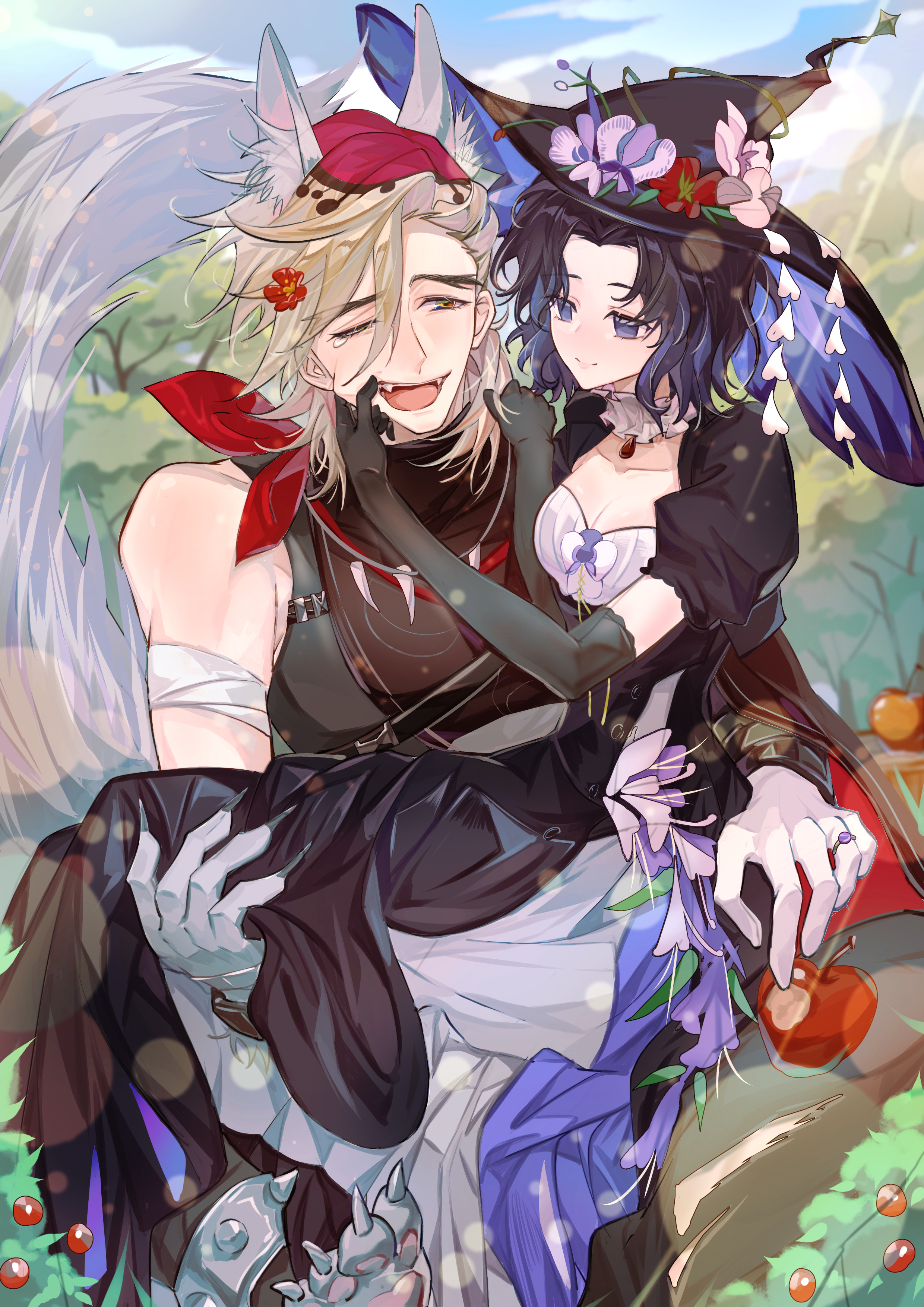童忍 最适合狼与魔女塑的cp 