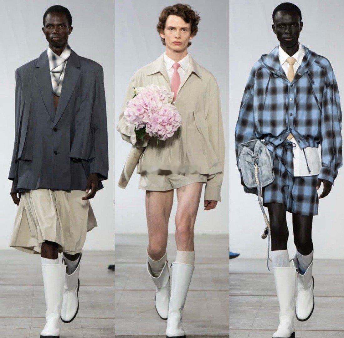 Feng Chen Wang spring 2026menswear，中国设计师
