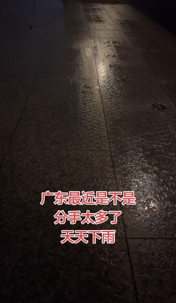 广东最近是不是分手太多了天天下雨暴雨天 下雨夜 我的城市在下雨 你的世界下雨了吗
