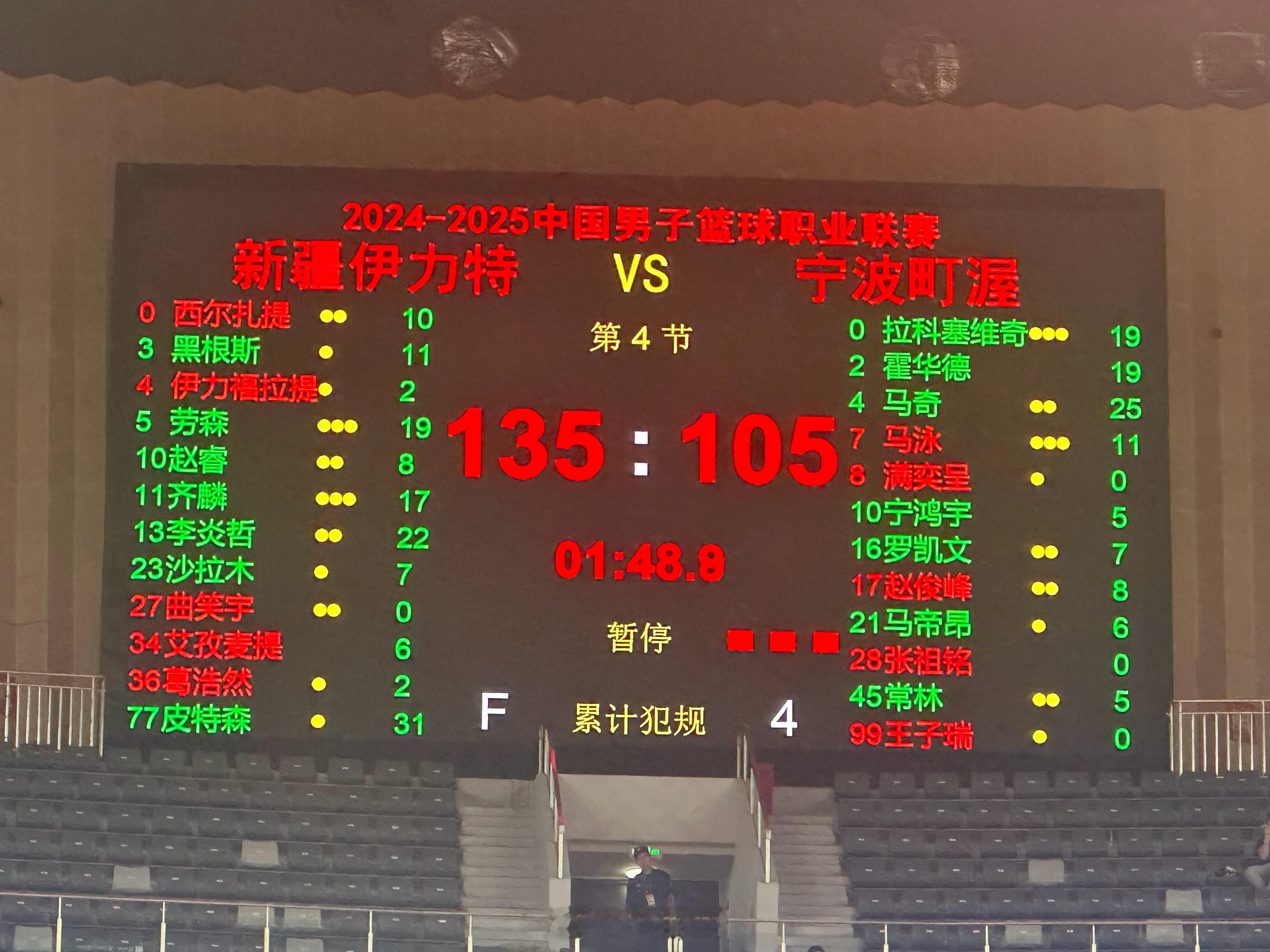 观众在喊：曲笑宇进一个！  