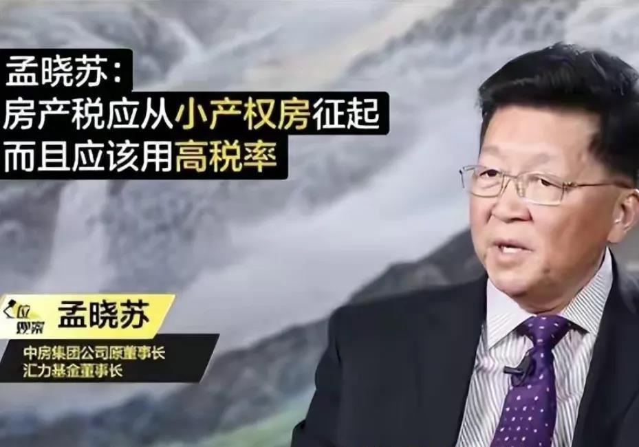 房产税应该从小产权房征收吗？孟晓苏的建议可能会对小产权房的业主造成怎样的影响呢？