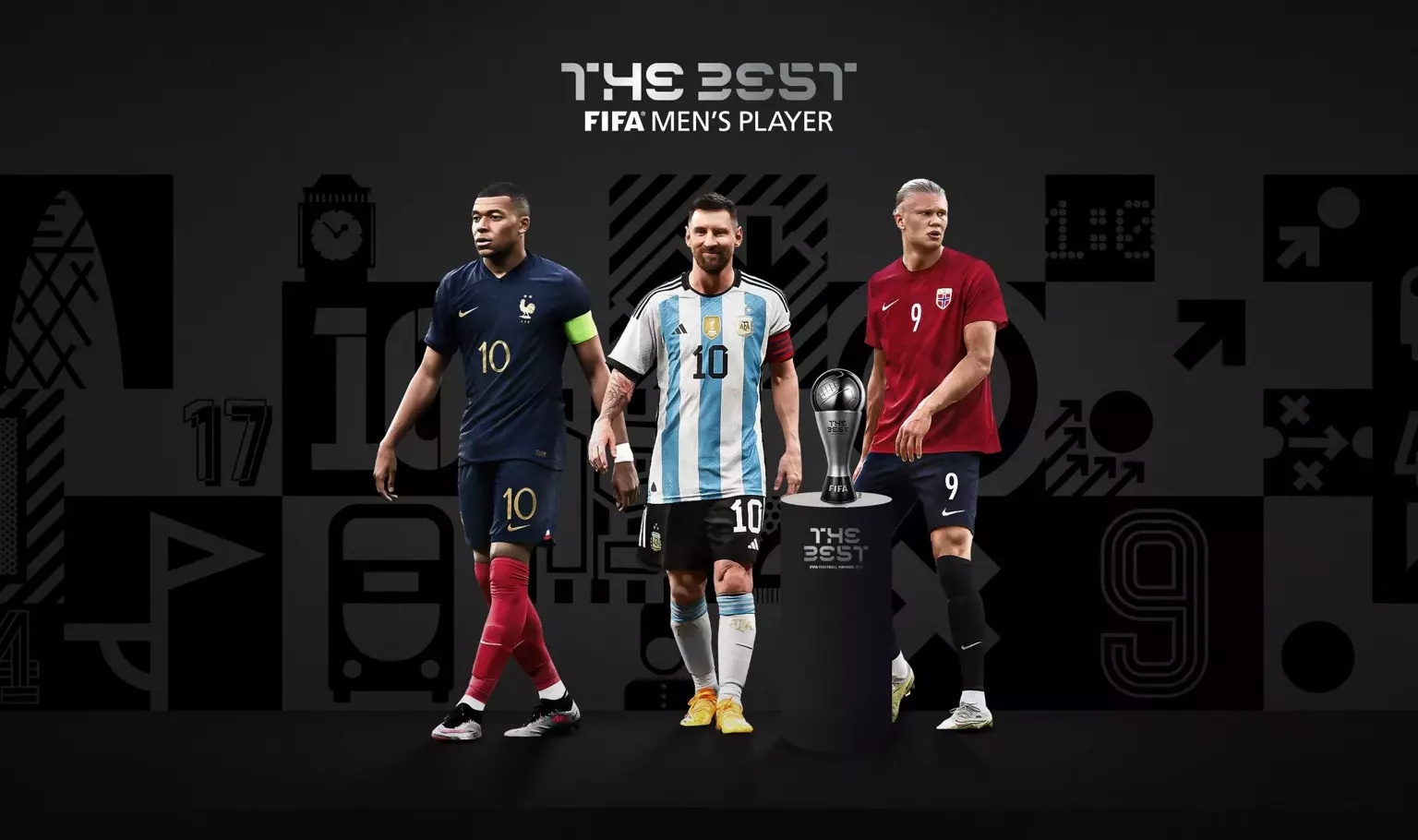 #FIFA年度颁奖典礼# 明天凌晨3点30分，FIFA年度颁奖礼在伦敦进行。届时