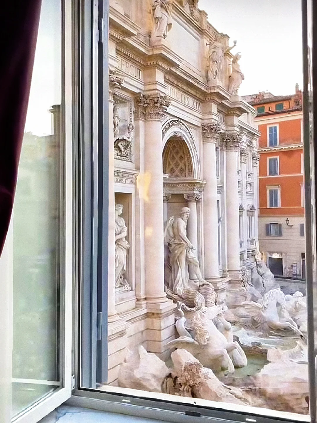 意大利罗马🇮🇹推窗许愿池 封神景观Airbnb！