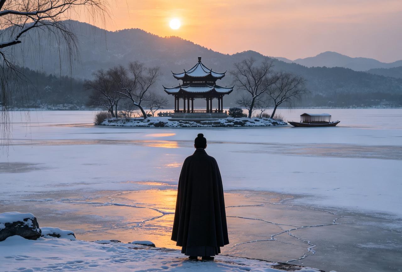 崇祯五年，去往湖心亭看雪之时，张岱三十六岁，正在他意气风发的时候；而《陶庵梦忆》