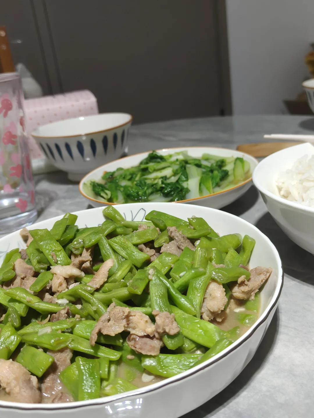 豆角炒肉🥰