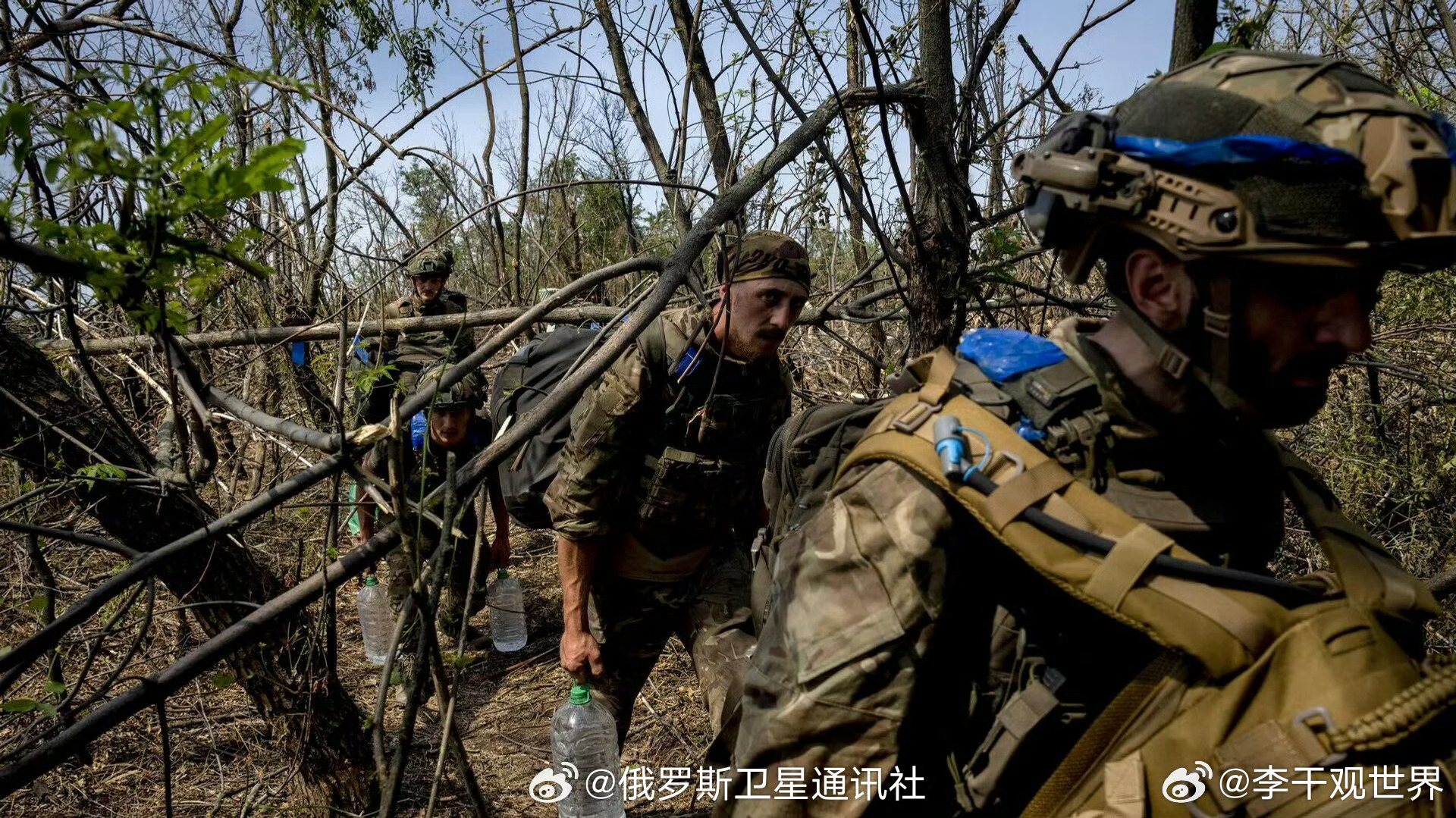 【乌军在康斯坦丁诺夫卡因补给问题开始投降 】据呼号为"维鲁姆"的俄军"南部"集群