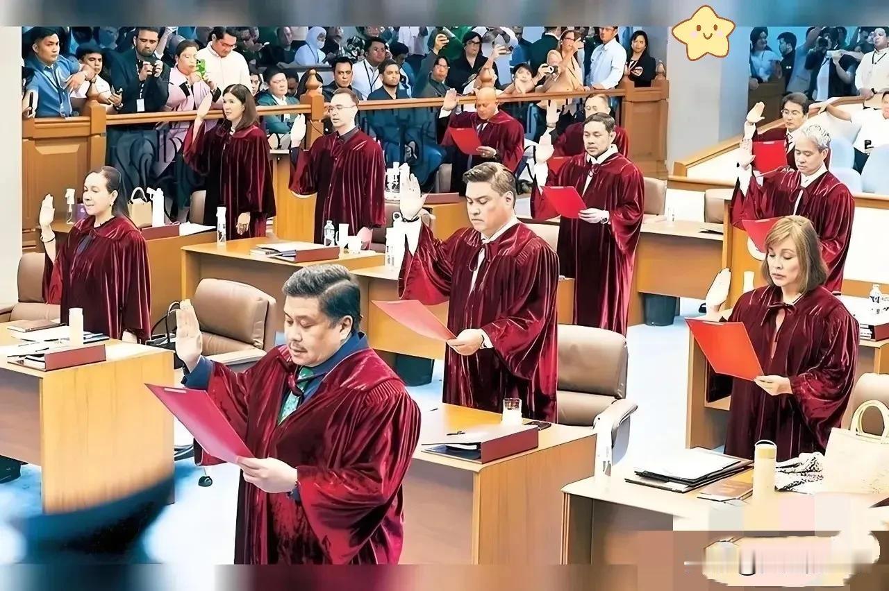 今天下午，参议院那头刚敲响法槌。

莎拉的弹劾案，正式摆上台面了。

瞅着这出戏