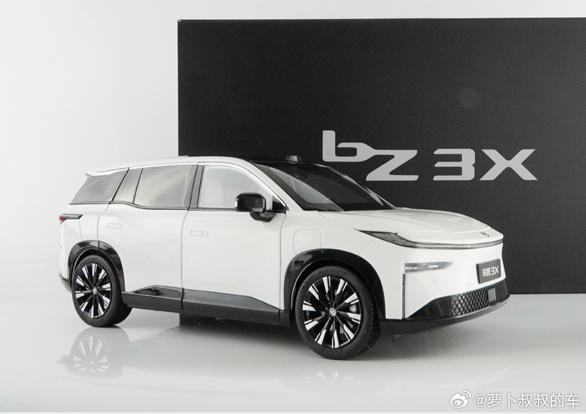 如果明天下午铂智7上市发布会有大惊喜，我就安排抽一台铂智3X 1:18合金车模。