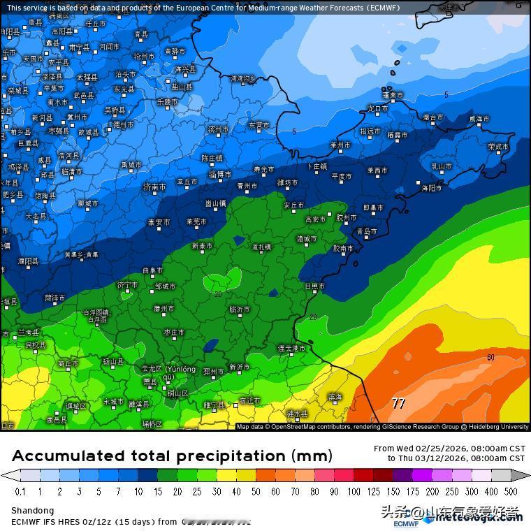 【最新:新一轮降雨明日来袭，山东将开启连续阴雨模式！】

根据最新的气象资料分析
