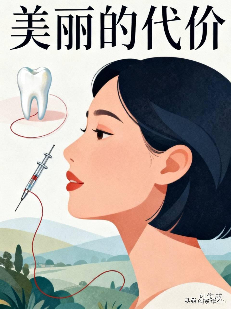 如今不少主播、演员为了美观，会把不整齐的牙齿拔掉重新做，保守些的就做套牙。做过牙