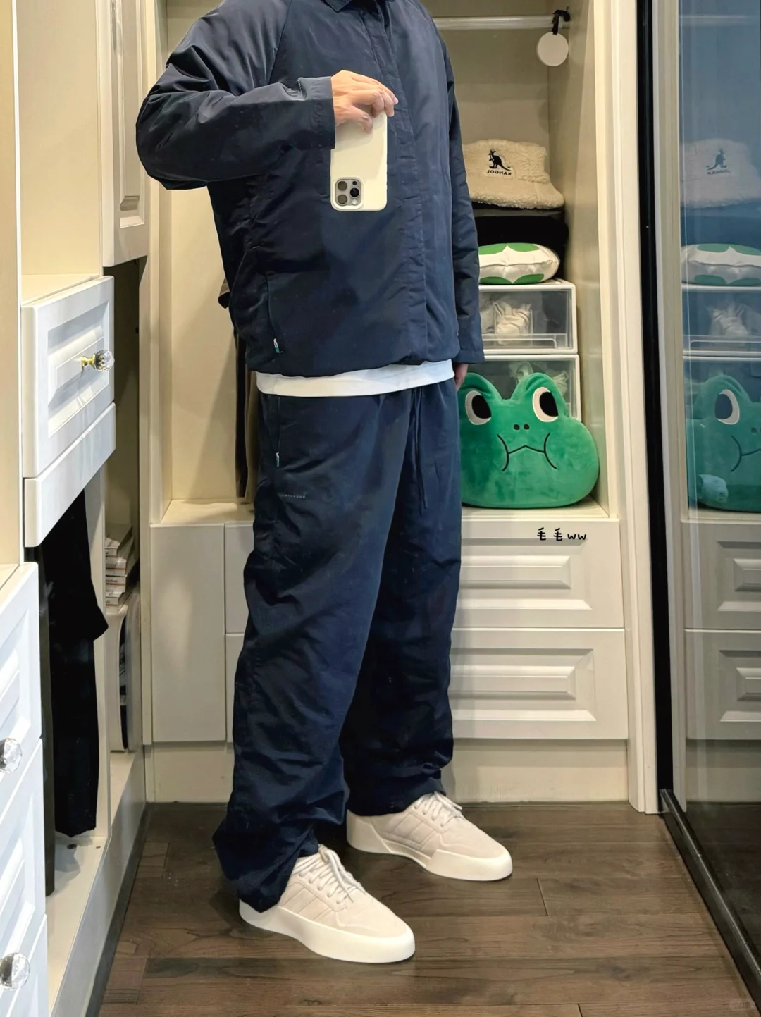 教练夹克｜排扣裤穿搭