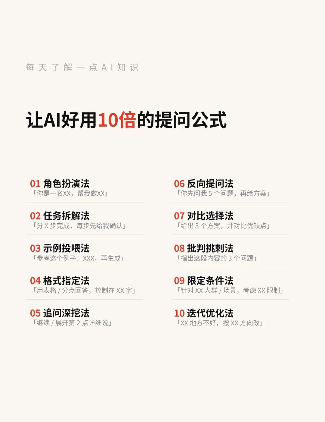学会给AI提问，用好你的AI脑
不是你的AI太蠢
	
是你还没有掌握正确和AI沟