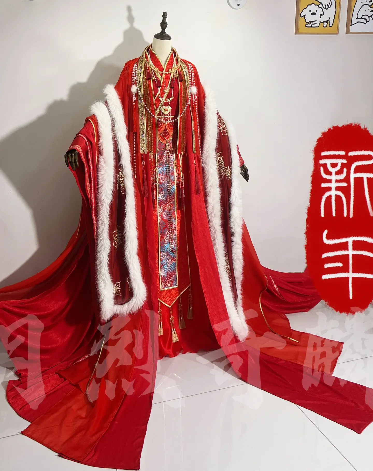 新年快乐！帝王级万用cos婚服来啦！拉上你的搭子大年初一见咯！！