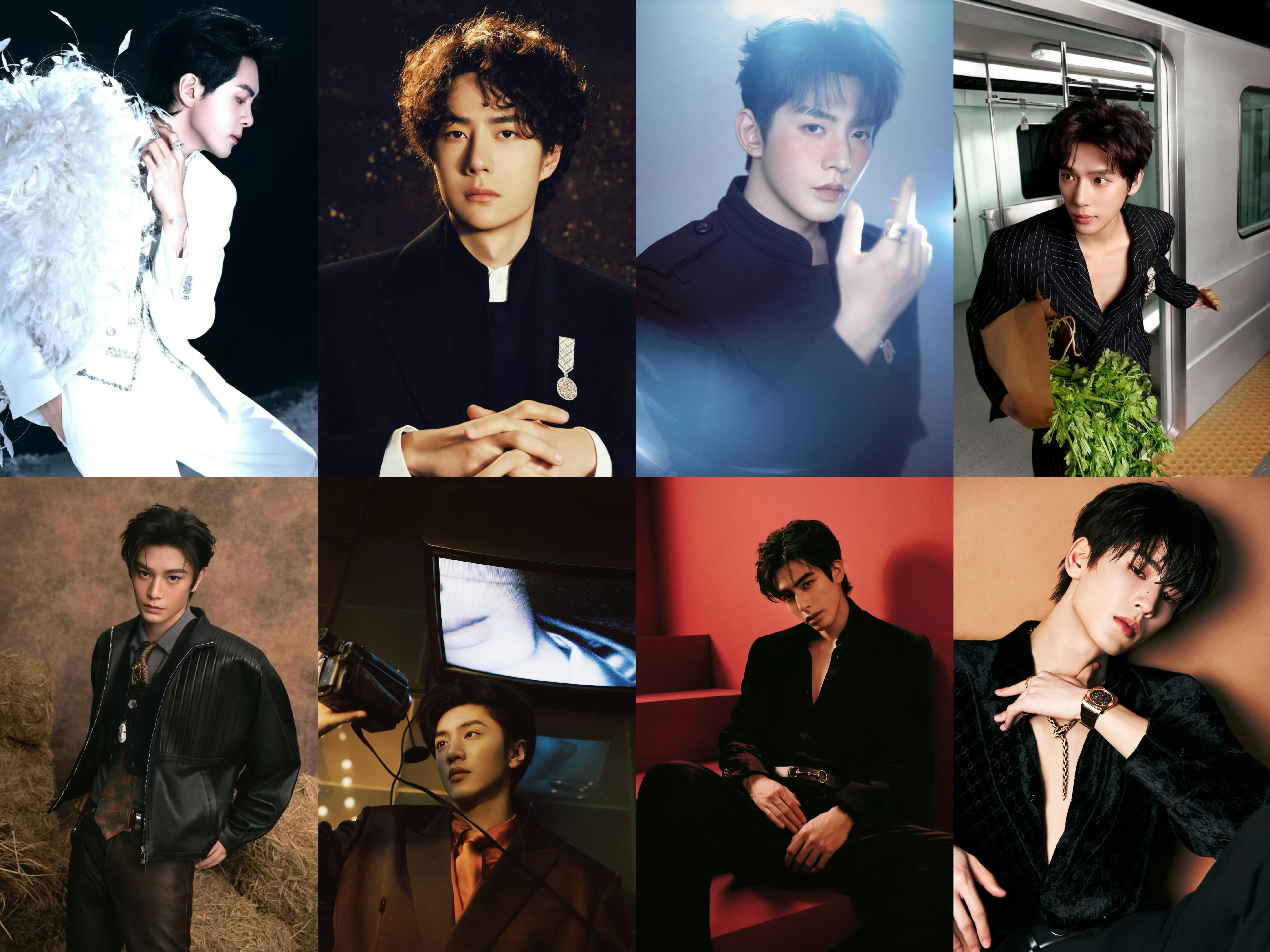 95生造型汇总✨曾舜晞、王一博、邓为、王安宇、丁禹兮、陈哲远、宋威龙、张凌赫微博