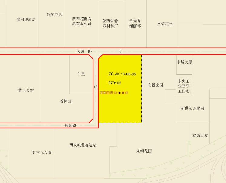 容积率仅1.2-1.7！西安主城二环边1宗38亩低密住宅用地规划公示，配套完善 