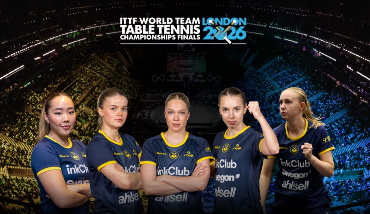 瑞典乒协公布伦敦世乒赛名单：莫雷高德、琳达领衔