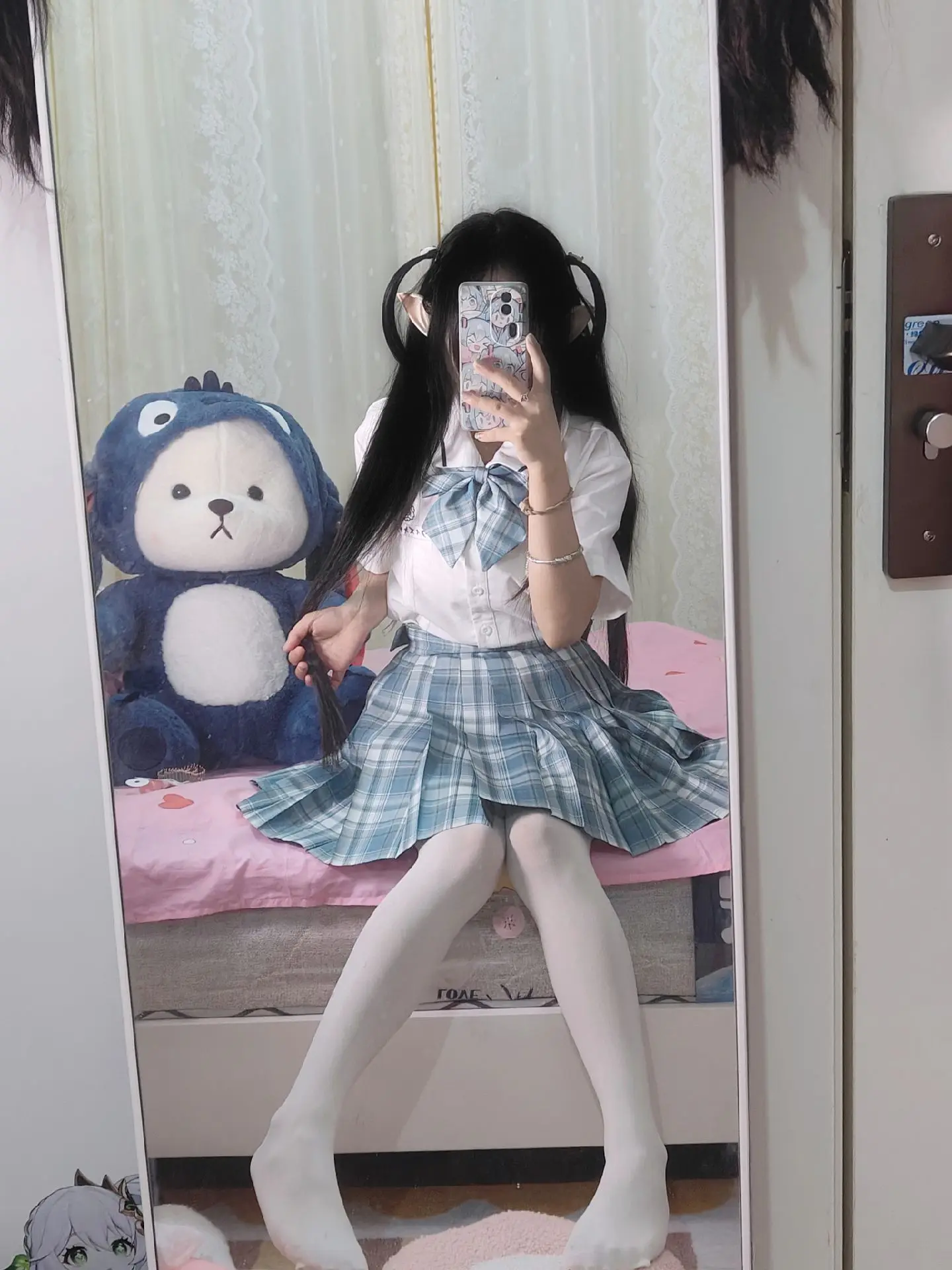 jk制服 甜妹 jk 秋天 恋爱脑